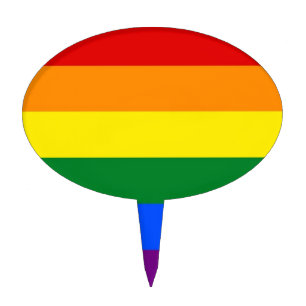 Adorno Para Tarta Topper de pastel con bandera del orgullo gay LGBT