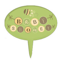 Topper de tarta de Baby Shower