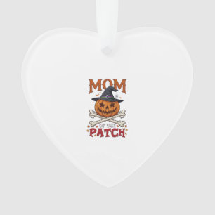 Adorno Parche de mamá Calabaza de Halloween Sombrero de B