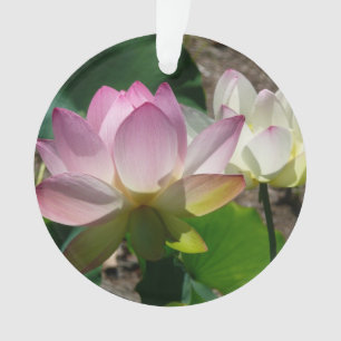 Adorno Pareja de flores de Lotus I