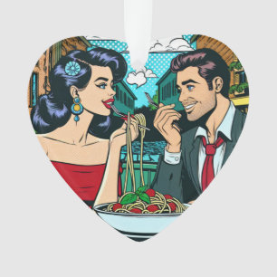 Adorno Pareja enamorada   Arte pop