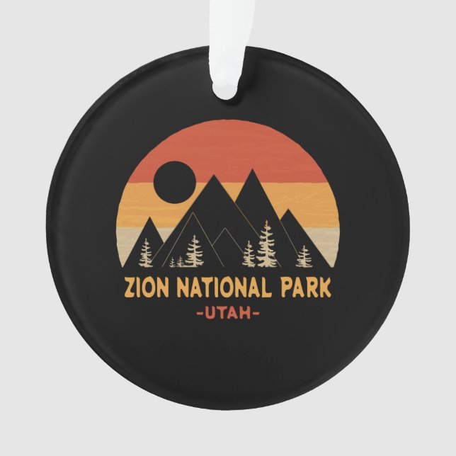 Adorno Parque nacional de Zion (Anverso)