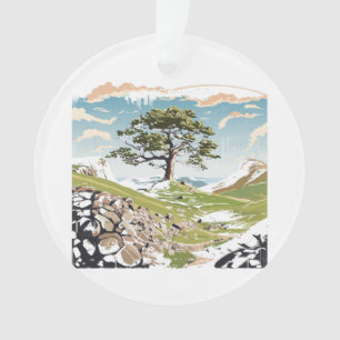 Adorno Parque nacional Northumberland Sycamore Gap Tree