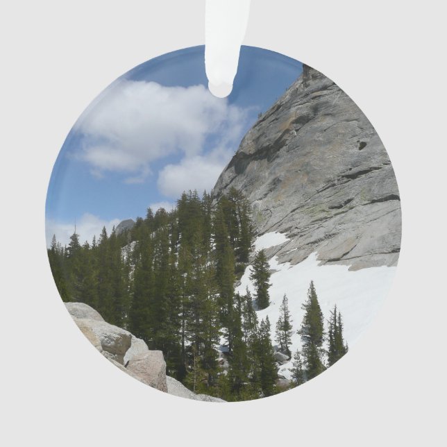 Adorno Parque nacional Yosemite de nevadas de granito II (Anverso)