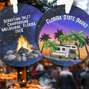 Adorno Parques Estatales de Florida Camping Palmeras