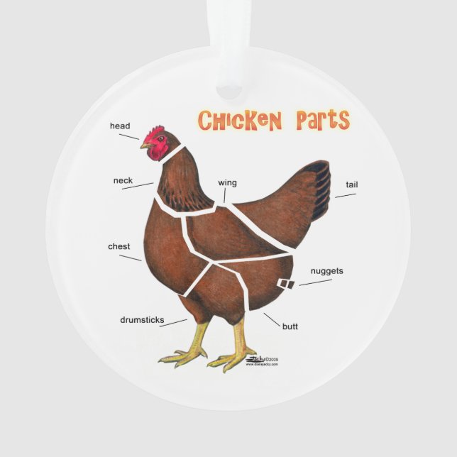 Adorno Partes de Pollo (Reverso)