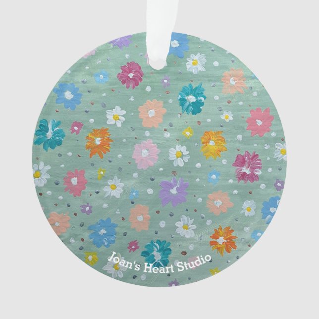 Adorno Pastel Posie Ornaments (Anverso)