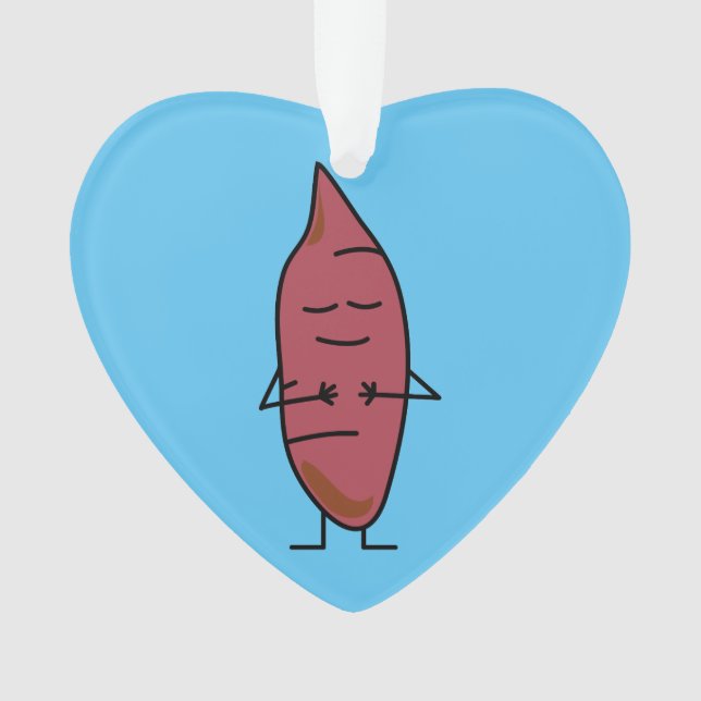 Adorno Patatas de los ñames del ñame de la patata dulce (Anverso)