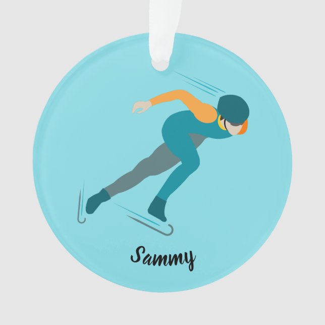 Adorno Patinaje de velocidad (Anverso)