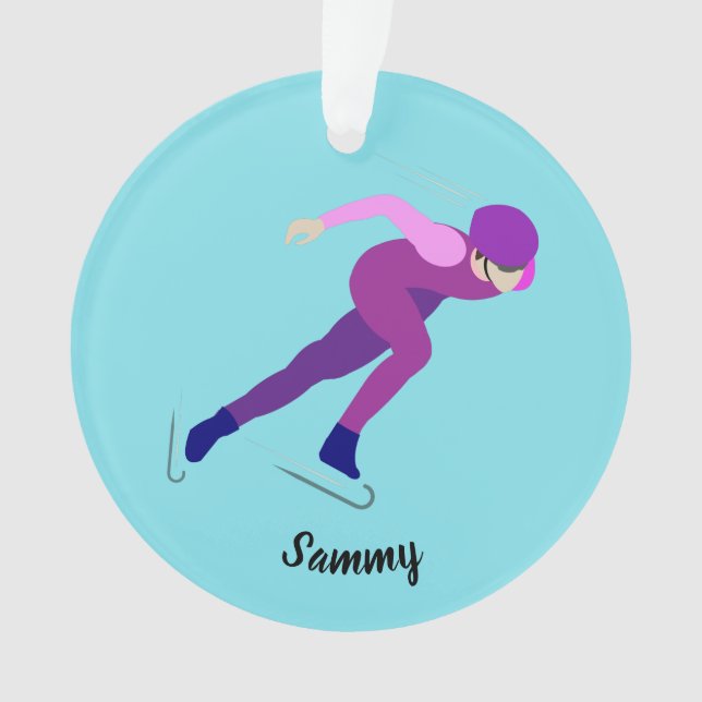 Adorno Patinaje de velocidad (Anverso)