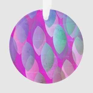 Adorno Patrón abstracto moderno Magenta Rosa Purpura Tu