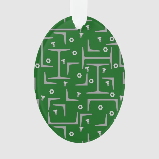 Adorno Patrón de acero estructural (Anverso)