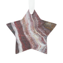 Patrón de agatos de bandas rojas