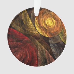 Adorno Patrón de Arte Abstracto Floral Moderno de Flor So