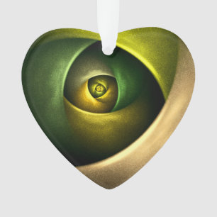 Adorno Patrón De Arte Abstracto Verde Floral Moderno De S