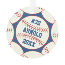 Patrón de béisbol Añadir nombre número año