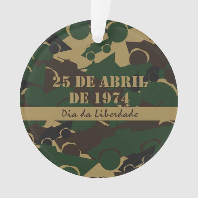 Adorno Patrón de camuflaje de vehículos militares (Anverso)