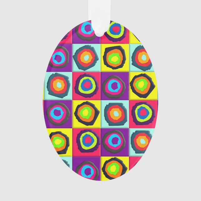 Adorno patrón de círculos (Anverso)