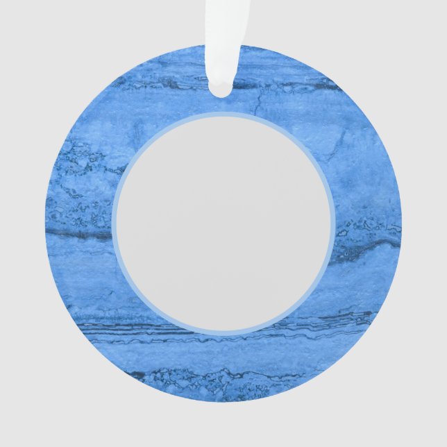 Adorno Patrón de granito azul, mármol azul, piedra azul (Anverso)