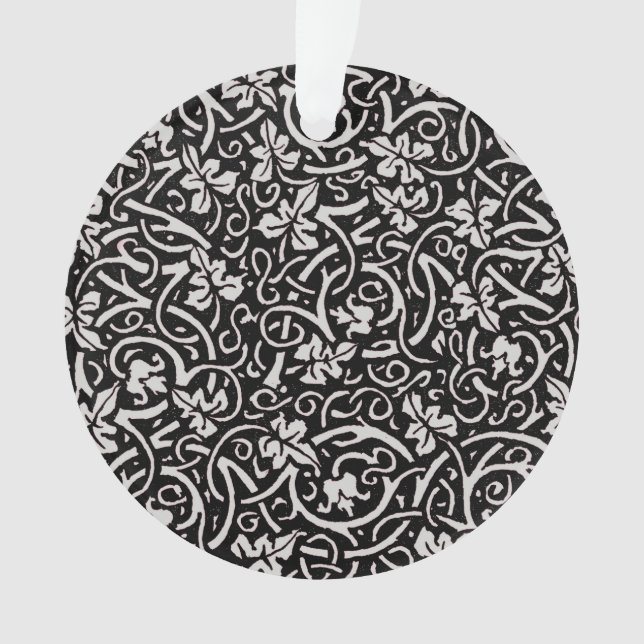 Adorno Patrón de hojas de vino de William Morris Grapevin (Anverso)