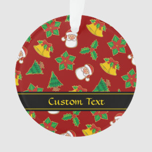 Adorno Patrón de iconos de navidades