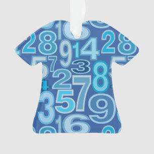 Adorno Patrón de número