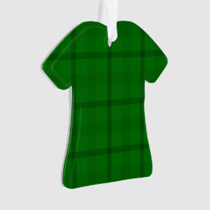Adorno Patrón de plástico verde -