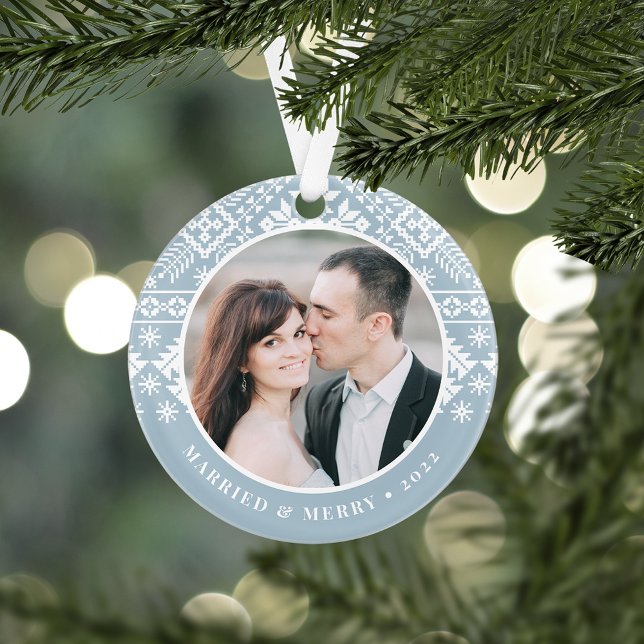 Adorno Patrón de suéter de invierno | Foto Boda (Subido por el creador)