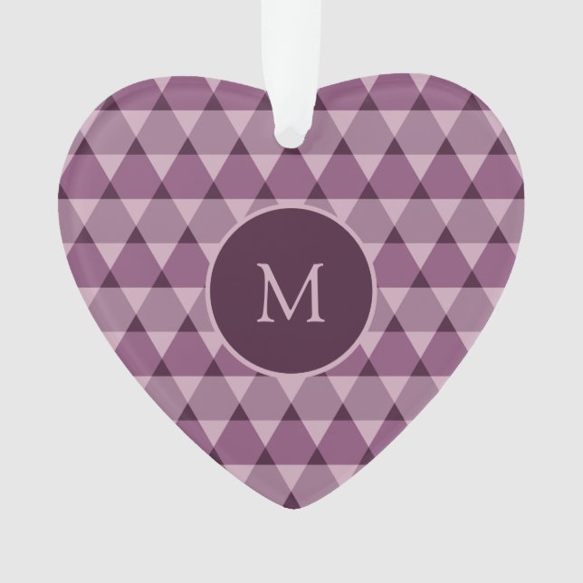 Adorno Patrón de triángulos (Anverso)