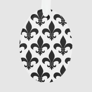 Adorno Patrón Fleur de lis de Francia