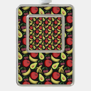 Adorno Patrón ininterrumpido de frutas fruta tropical c