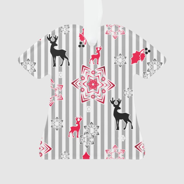 Adorno patrones de navidad (Anverso)