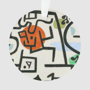 Adorno Paul Klee Rich Harbor Abstrae Expressionismo