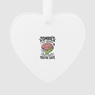 Adorno Payaso Zombie Come Cerebros Estás Seguro Halloween