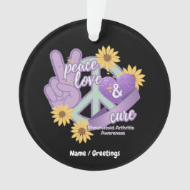 Adorno Paz Amor Cura Artritis Reumatoide Conciencia