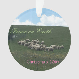 Adorno Paz en el navidad