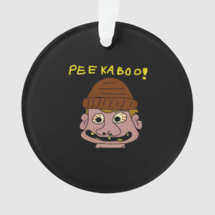 Adorno Peekabo Weird Man