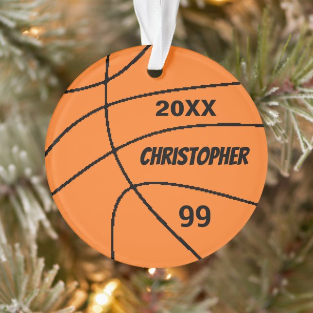 Adorno Pelota de baloncesto (Árbol)