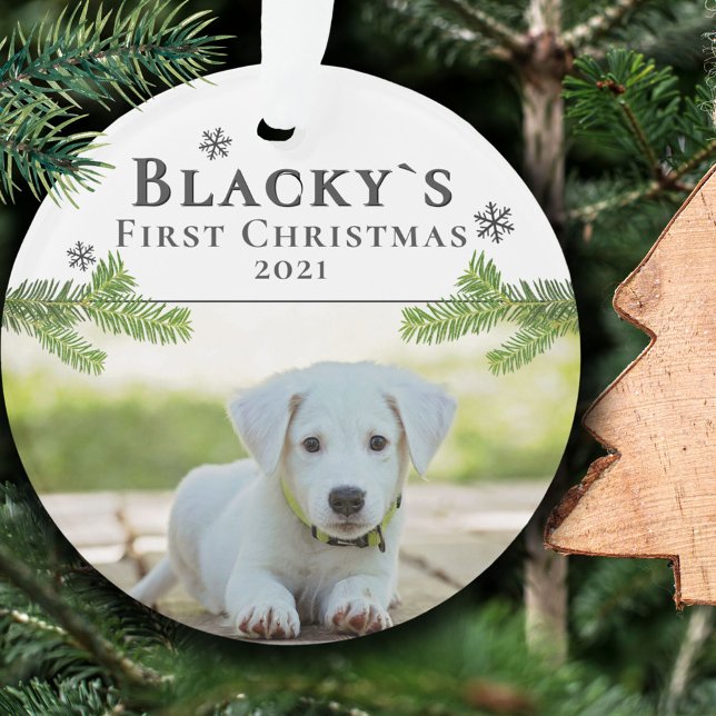 Adorno Pequeña foto de Navidades de cachorros navideños (Subido por el creador)