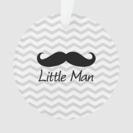 Adorno Pequeño Hombre Mustache Chevron Cute Boys