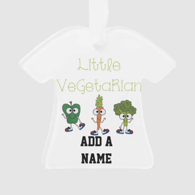 Adorno Pequeño vegetariano (Anverso)