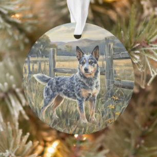 Adorno Perro Boyero Australiano
