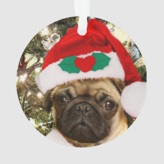 Adorno Perro del barro amasado del navidad