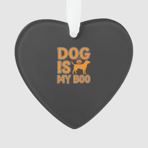 Adorno Perro Es Mi Boo Halloween Perro