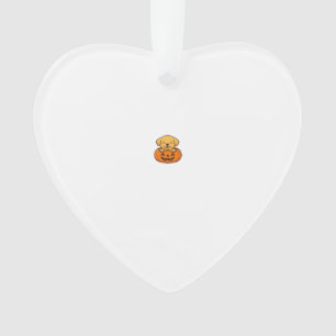Adorno Perro Kawaii de Halloween � Calabaza Cachorro Stic