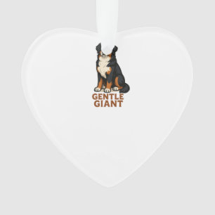 Adorno Perro Montañés Bernés Gigante Amable.