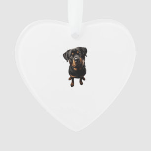 Adorno perro rottweiler