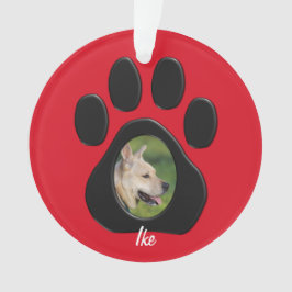 Adorno (Personalice) el navidad acaricia rojo