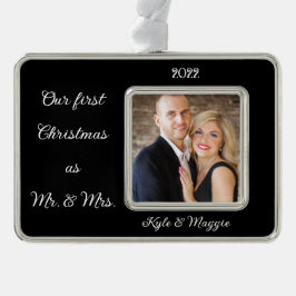 Adorno Personaliza la foto de nuestra primera pareja de n