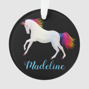 Adorno Personaliza tu propio unicornio colorido